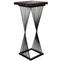 Подставка ЛОФТ на 1 гор Грация черная РЗДИ