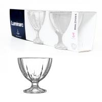 Креманки для мороженого "МАЛЬДИВЫ" 3шт 300мл LUMINARC