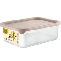 Контейнер д/продуктов 0,5л Sugar&Spice прямоуг. латте с гибкой крышкой SE1676 /18шт/ПР