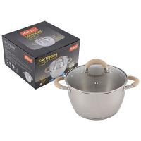 Кастрюля с крышкой нерж.сталь  "Fortuna"3,3л 
