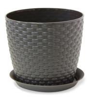 Кашпо РОТАНГ 3л коричневый М 3082