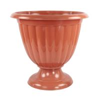 Вазон на ножке высокий 9л Жасмин коричневый М1560