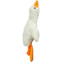 Игрушка с Гусь с пищалкой светлый текстиль 32х50см/Ти146/Евро