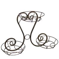 Подставка Настенная РЗДИ Лира на 3 горшка ,бронза