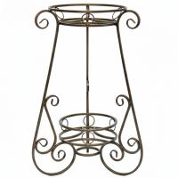 Подставка РЗДИ Напольная Вазон 224 два горш антик бронза