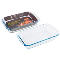 Форма д/запекания 1л Felicta боросил стекло прямоуг формы с ручками /12шт/007179/Mallony