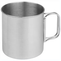 Кружка 350мл нерж. сталь Camp-S18 109450 /48шт/ Ecos