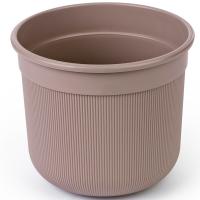 Кашпо Сканди 2л какао с дренаж. вставкой М9120 /24шт/ Альтерн
