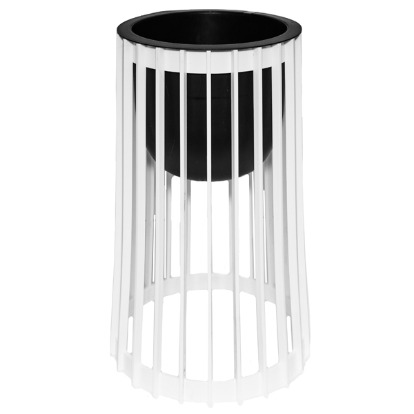 Подставка Standy 2*54см малый d 24см большой d 29,5см белый 5374-011