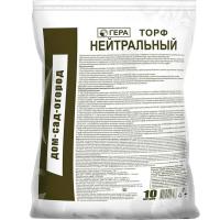 Торф нейтрализованный 10л Гера