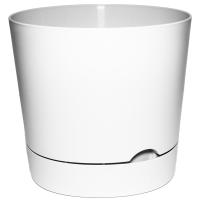 Кашпо Гранд D25 10,5л белый с под. 5PL0645 /5шт/ТП