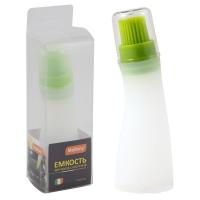 Емкость для масла с кисточкой CAPACITA (силикон,пластик) 4*13см 