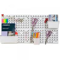 Органайзер настенный д/хранения Keeplex Puzzle 65,2х10х32,6см белый KL3600 /5шт/ПР