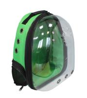 Рюкзак-переноска д/животн.трансформер раскладной 24x30x40см зеленый/Рст451з/