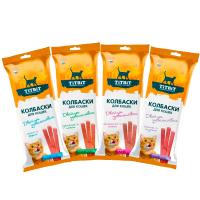 Лакомство К Колбаски Двойное удовольствие четыре вкуса 45г/026809 ЧЗ