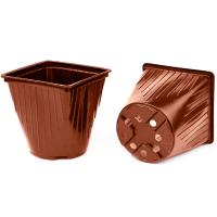 Горшок для рассады 2,5л терракот мягкий 15*15*15см КР15М