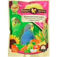 Верные друзья для волнистых попугаев 500гр