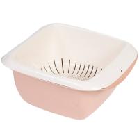 Дуршлаг-миска 3,5л Макси слоновая кость/какао А019 /20шт/ Арз