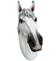 Голова лошади панно (белая) 718656/I193