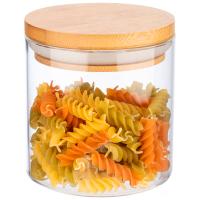 Банка д/сыпуч. прод. 0,45л Bambu стеклянная с крышкой 004451 /24шт/Mallony
