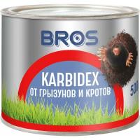 BROS 500гр карбидекс от кротов и землероек