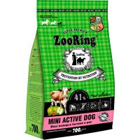 Собаки ZooRing Mini Active мясо молодых бычков/рис д/взр.собак мини пород 700гр/16шт/314281 ЧЗ