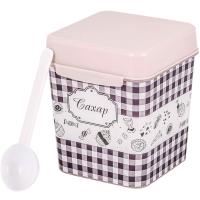 Емкость д/сахара Плетенка с ложкой 1,2л М4831 /12шт/ Альтерн
