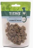 Лакомство для кошек Кубики из трески 60гр