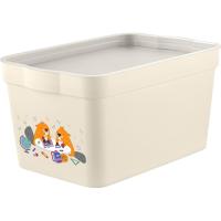 Ящик д/хранения 2,3л Keeplex School с крышкой KL3501 /11шт/ПР