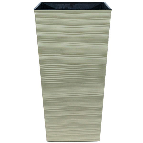 Кашпо Рапис 47см 10л матовое капучино с вставкой 07051 /5шт/Арз