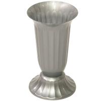 Вазон д/срезки Цветочный №0 1л серый 03000