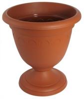 Вазон на ножке высокий 5,6л Колывань терракот С135