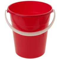 Ведро 8л евро пищевое красный 
