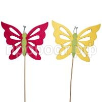 стикер бабочки фетр