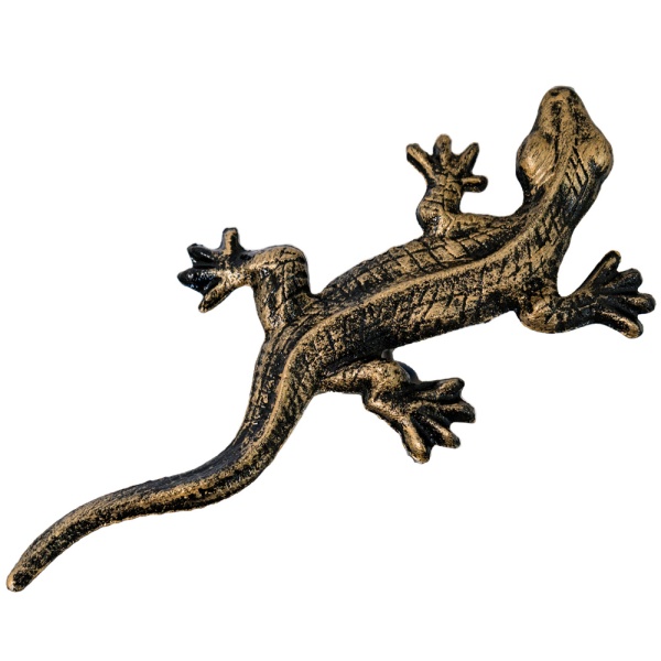 Стикер садовый РЗДИ ЯЩЕРИЦА бронза/1шт