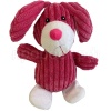Игрушка с Зайчик розовый вельветовый с пищалкой 30см/C0243/ЗР