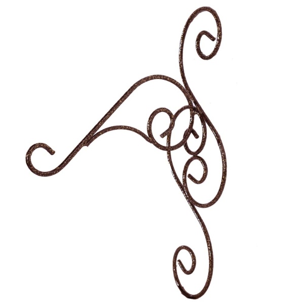 Подставка Настенная РЗДИ Крюк малый 1 горшок медь